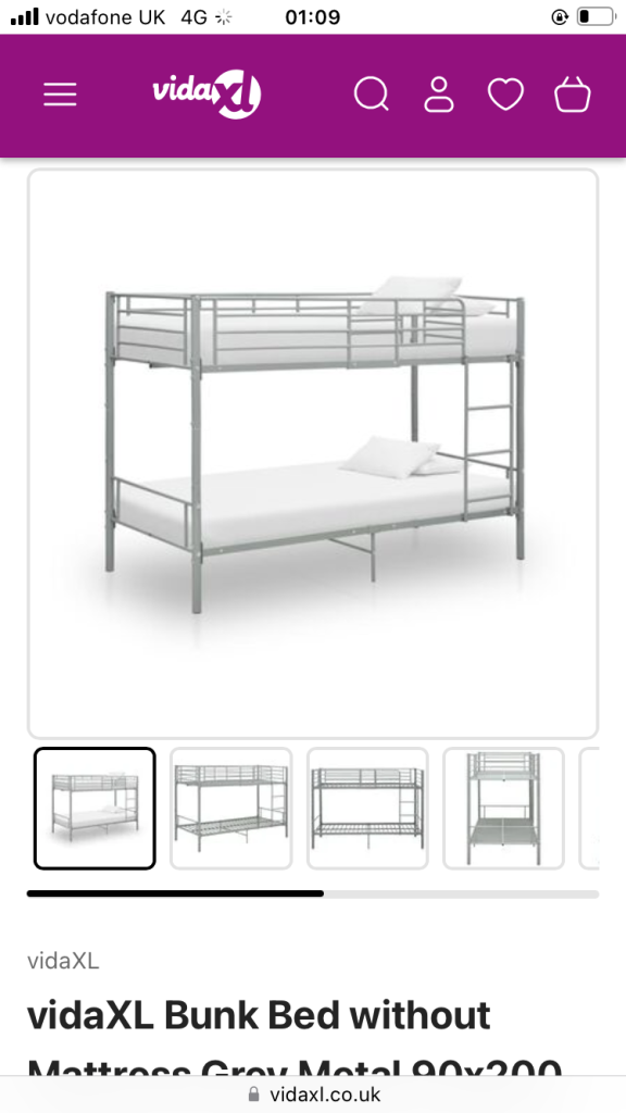 Brand new kids bunk beds £100