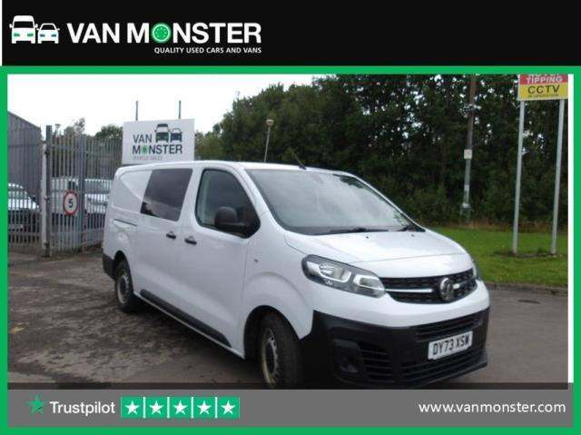 2023 Vauxhall Vivaro 3100 2.0d 145PS Prime H1 D/Cab PANEL VAN DIESEL Manual