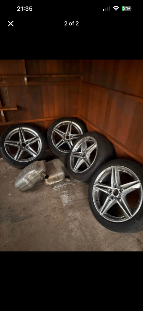 18inch genuine audi a4/a5 wheels 
