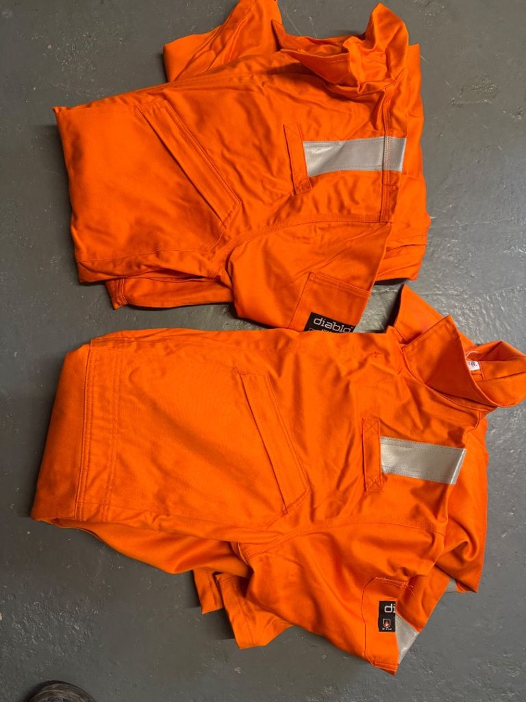 Diablo Anti-Flame FRAS ARC Coverall – New, Size UK 46
