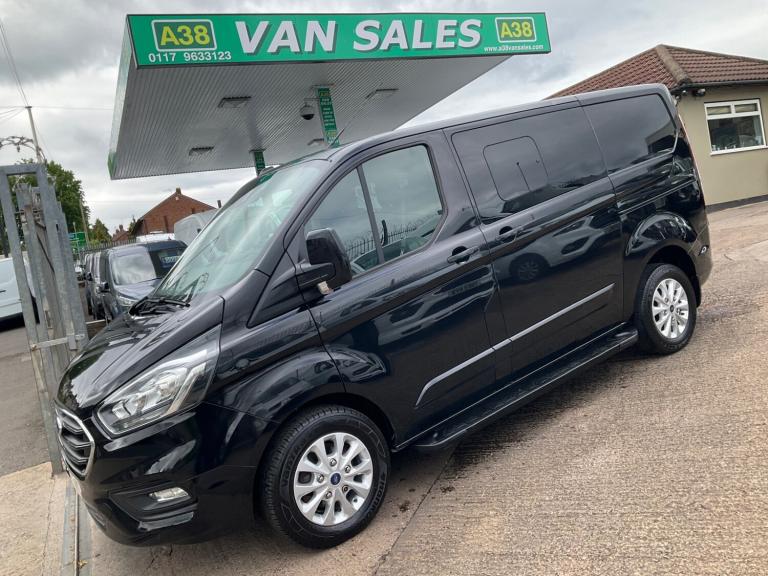 2019 Ford Transit Custom 320 LIMITED 2.0 ECOBLUE 130 BHP 6 SEAT DOUBLE CAB VAN EURO 6 Crew Van Di...