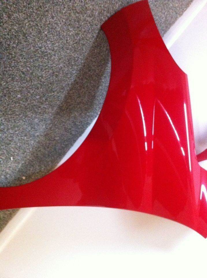 PEUGEOT 207CC CONVERTIBLE FRONT WING RIGHT HAND ADEN ROUGE KKBN O/S