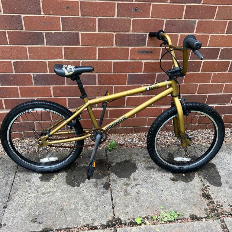 MONGOOSE LOGO bmx (gold)