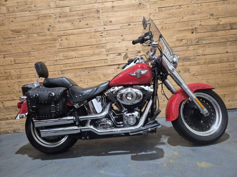 2011 Harley-Davidson SOFTAIL FAT BOY FLSTF Solid Colour (11MY) PETROL Manual