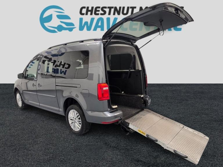 Auto VW Caddy Maxi WAV Wheelchair Access 2.0 Diesel 4 Seats 2021 11K Mile No VAT