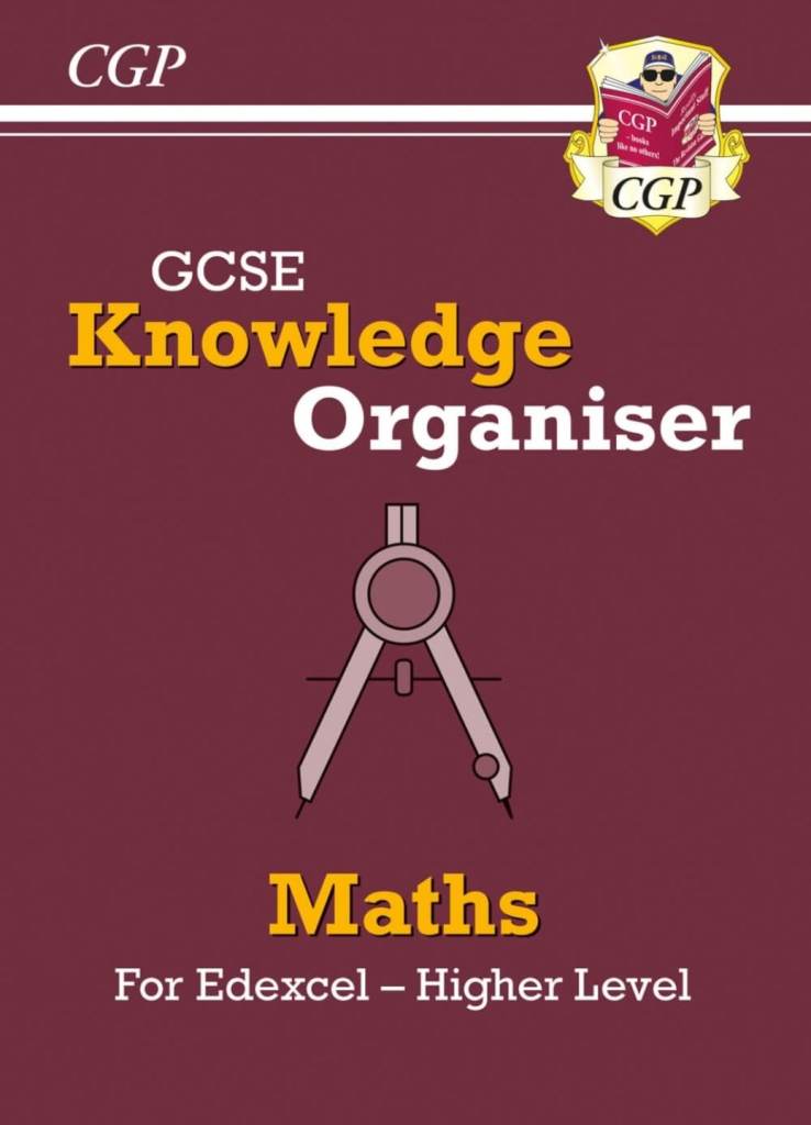 GCSE Maths Edexcel Knowledge Organiser - Higher Paperback CGP Book Mathematics