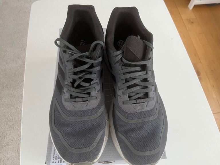 Adidas Duramo 10 Trainers – Grey, Size 10, Good Condition