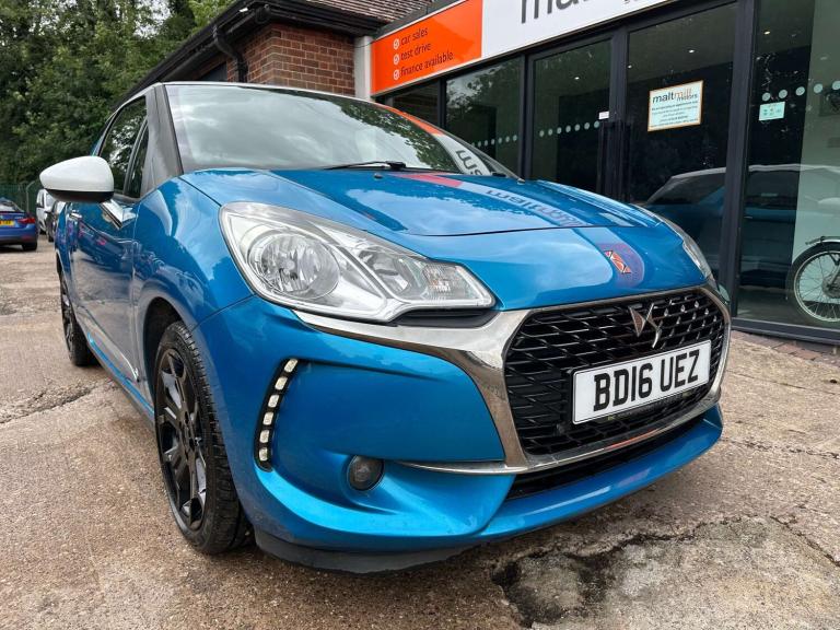 image for 2016 DS Automobiles DS 3 1.6 DS3 Elegance Blue HDi S/S 3dr Hatchback Diesel Manual