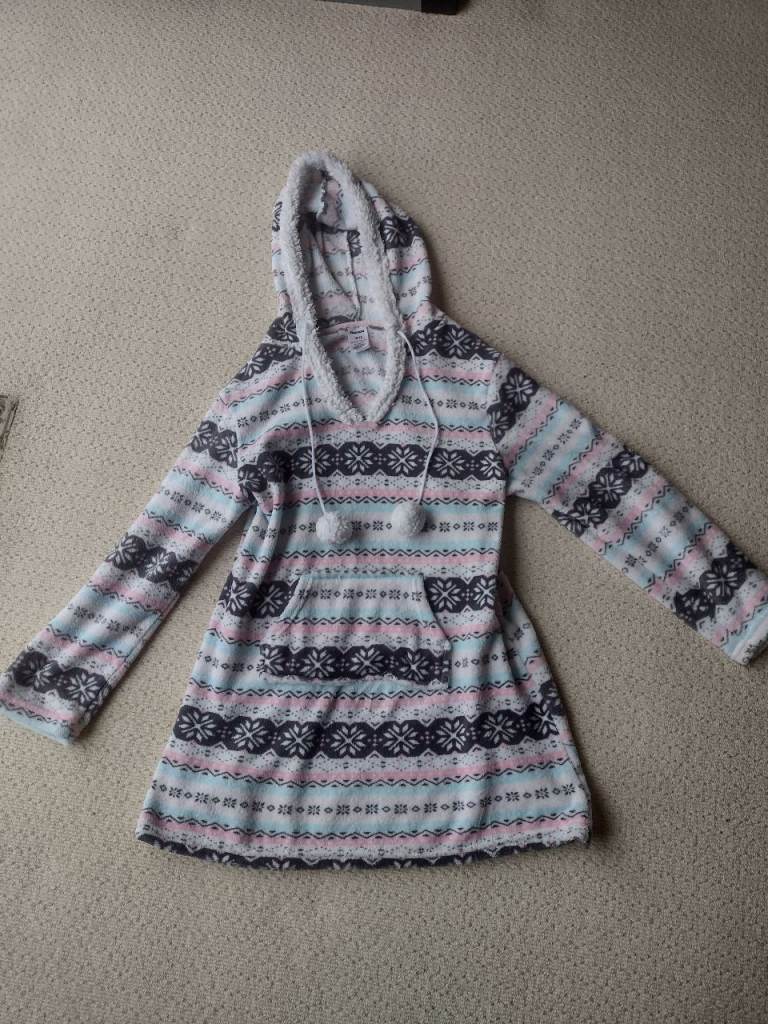 Kids 10-12 year oversized lounge wear hoodie