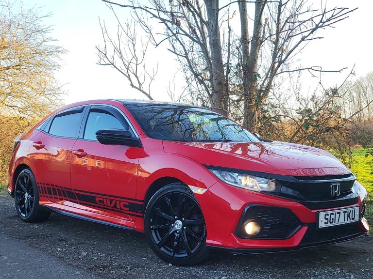 2017 Honda Civic 1.0 VTEC Turbo SR Hatchback 5dr Petrol CVT Euro 6 (s/s) (129