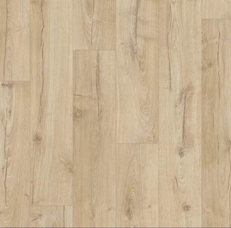 BRAND NEW 9.1 square metres Quickstep Uniclik Impressive Classic Oak Beige 8mm Laminate Flooring  
