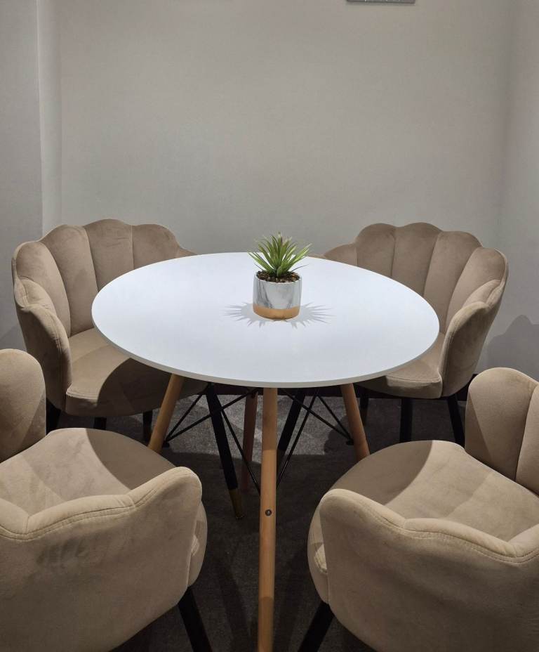 image for Table and chairs
