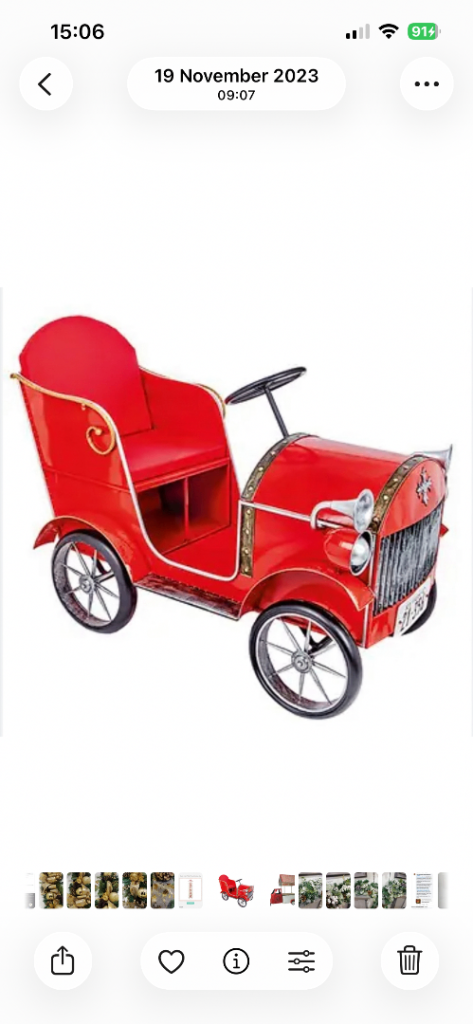 Christmas Display Car