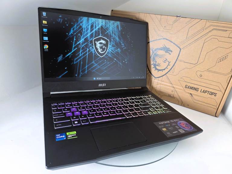 MSI Katana B12VGK i7-12650H RTX 4070 16GB RAM 1TB SSD 144Hz Gaming Laptop Box