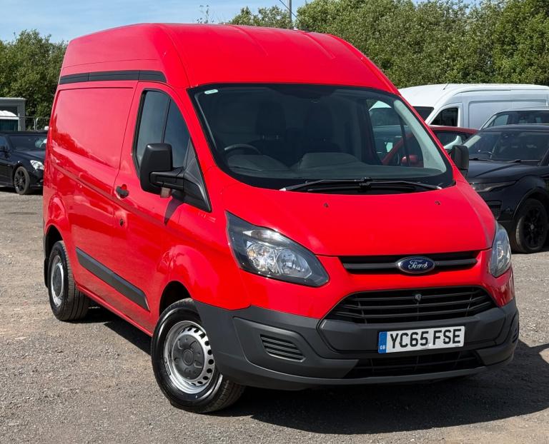 2015 Ford Transit Custom 2.2 TDCi High Top Roof Van Chain SWB PANEL VAN Diesel Manual
