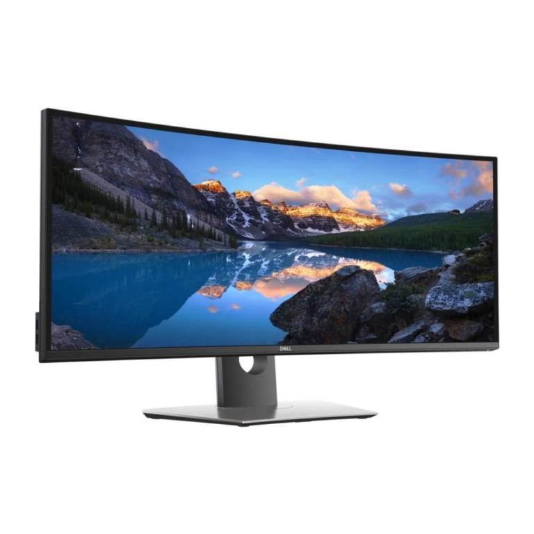 Dell U3419W Curved 34" Ultrawide WQHD IPS Monitor Stand, Built-in Speakers