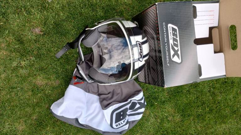 Box Motorcycle Helmet.