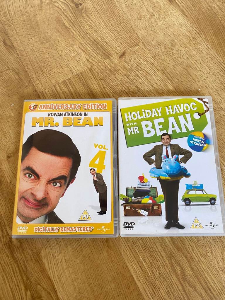 2 x Mr Bean DVD's good condition