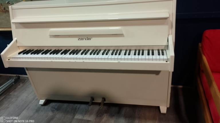 Modern upright piano 