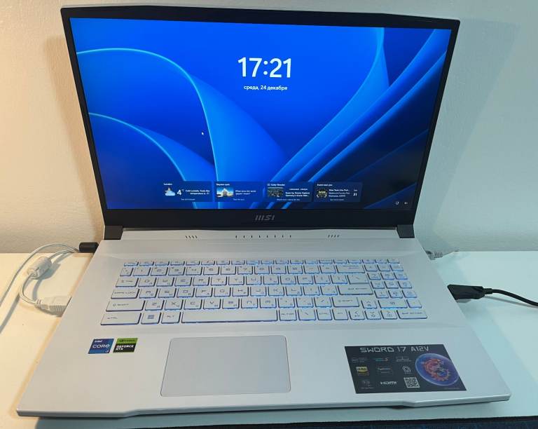 MSI Sword 17 A12VE-806XRU 17.3" IPS Gaming Laptop