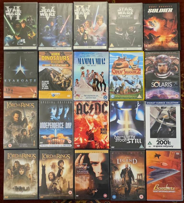 Huge DVD Bundle clearout - 140 DVDs  mixed genres