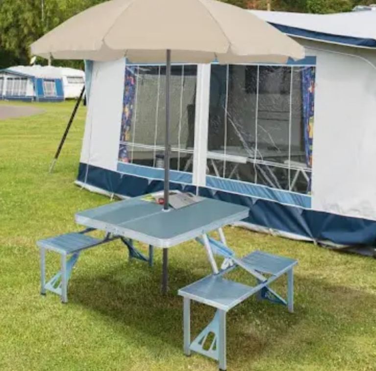 Camping Folding Table & Stools