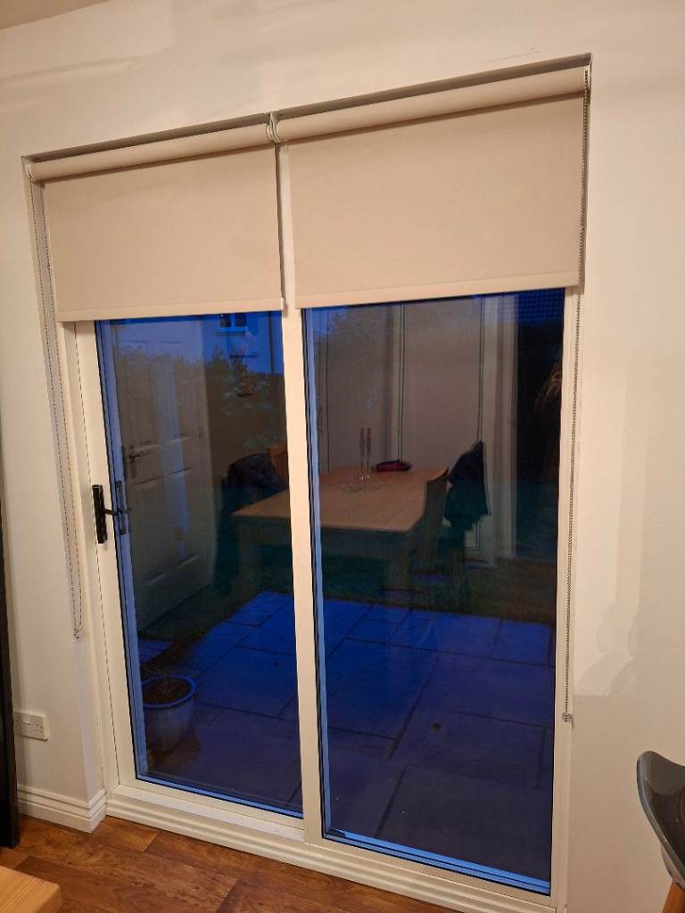 Roller blinds for Patio doors