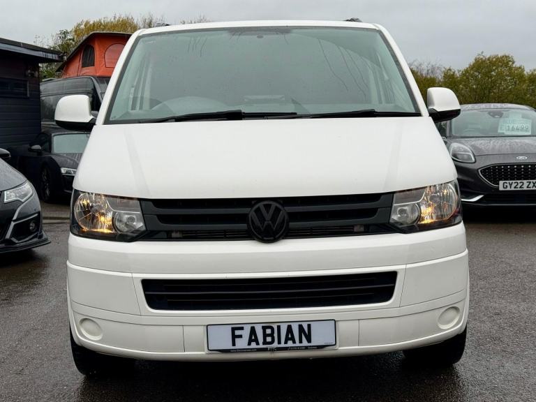 2014 VW Transporter Trendline Crew Van 5 Seat LWB *Day Van - Victron Solar -Bed*