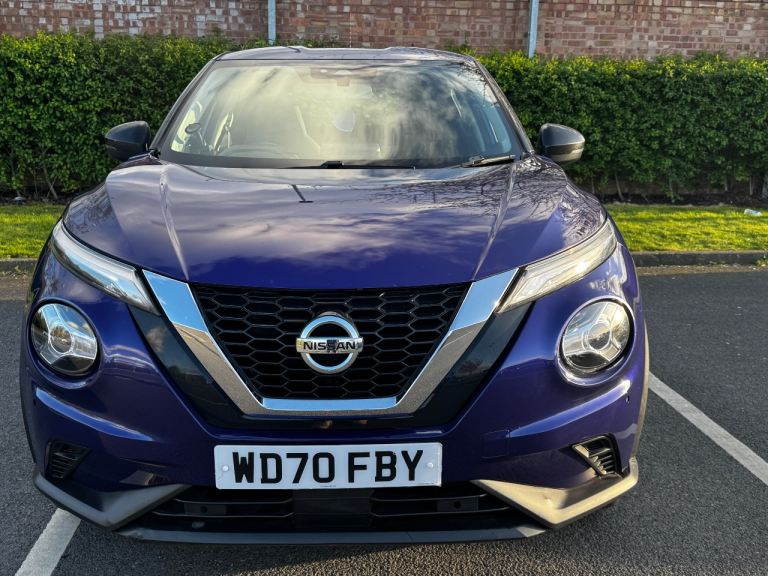 2021 Nissan Juke Blue 1.0 DIG-T Acenta Euro 6 (s/s) 5dr Cat S. £6500 quick sale
