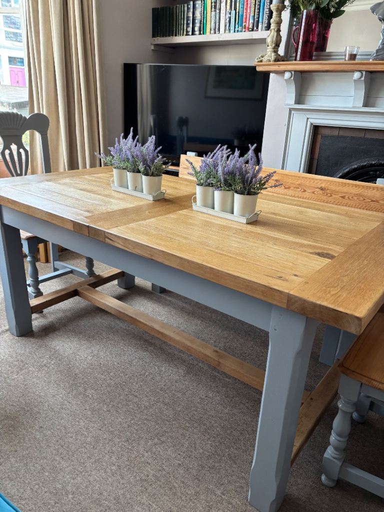 Stunning Reclaimed French Oak Dining Tables & Chairs