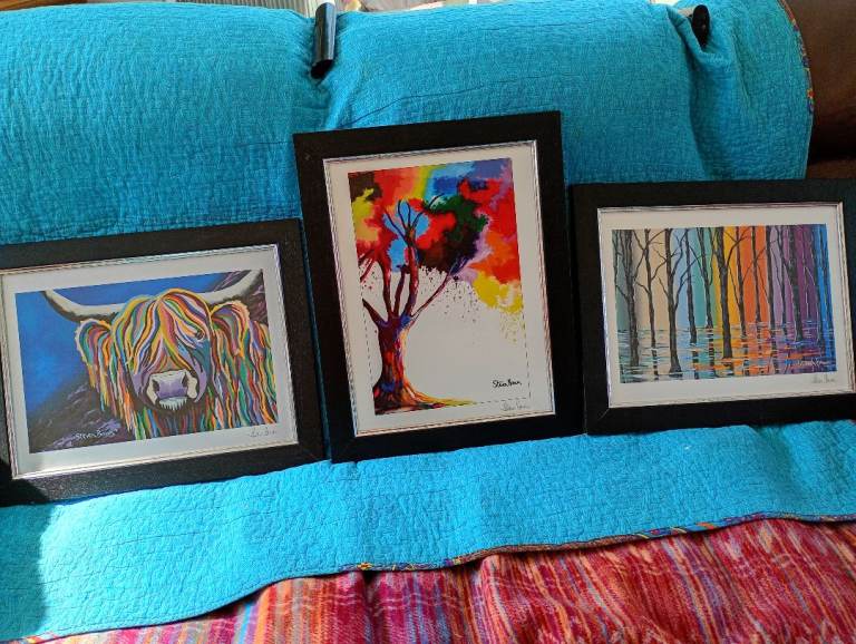 Set of 3 Steven Brown Pictures