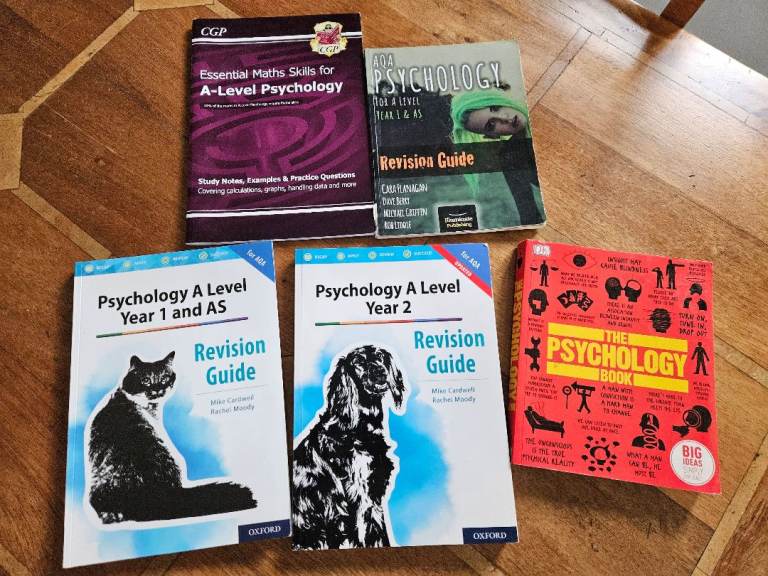 A' level AQA Psychology revision guides and support
