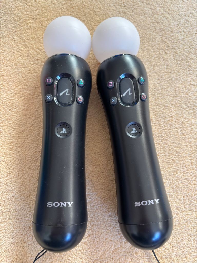 PlayStation Move, camera and games