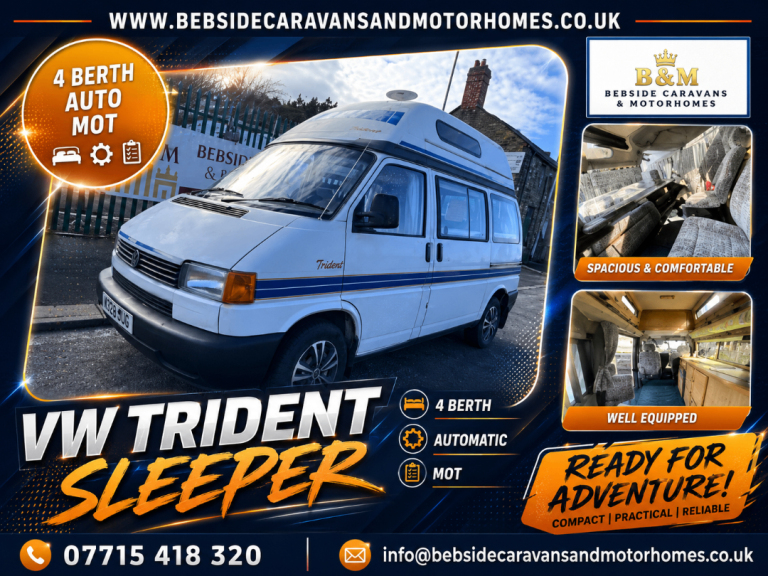 4 berth VW Trident Auto Sleeper