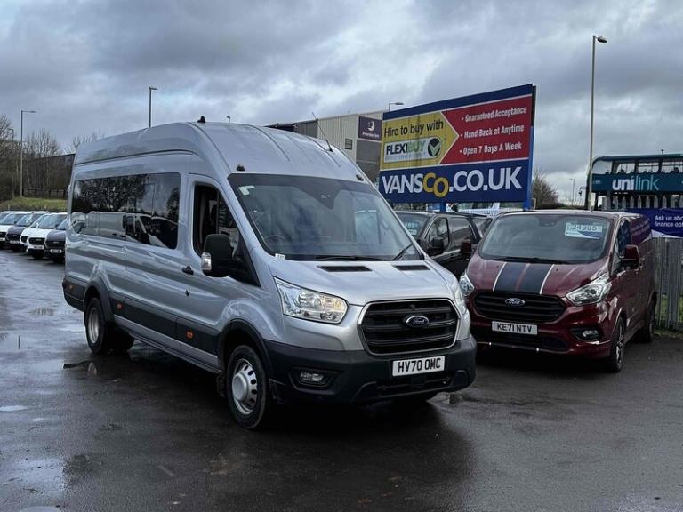 2020 Ford Transit 2.0 460 EcoBlue Leader Minibus Double Cab 5dr Diesel Manual RWD L4 High Roo Min...