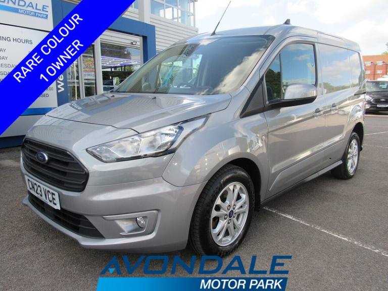 2023 Ford Transit Connect 240 EcoBlue Limited L1 IN RARE SOLAR SILVER METALLIC PAINT EURO 6 VAN 1...