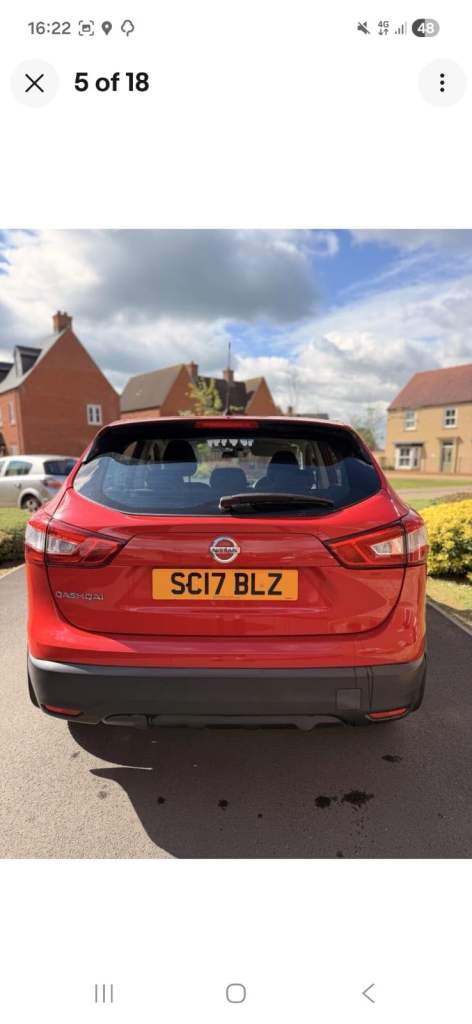 1 owner qashqai low miles hpi clear 