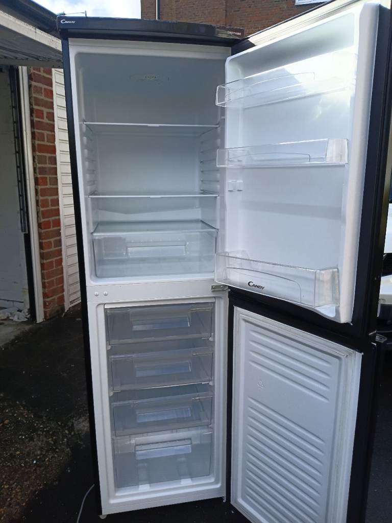 Free delivery fridge freezer Candy black