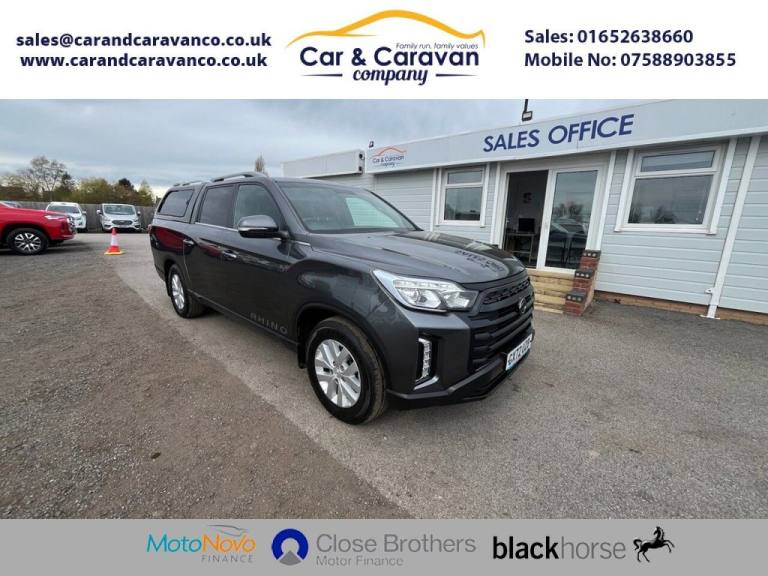 2022 72 SSANGYONG MUSSO 2.2D RHINO PICKUP DOUBLE CAB 4DR DIESEL AUTO 4WD L3 EURO