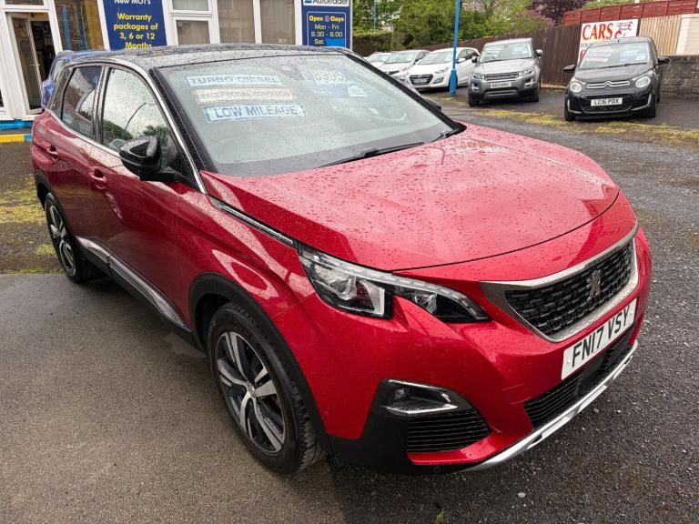 2017 Peugeot 3008 1.6 BlueHDi 120 GT Line 5dr HATCHBACK Diesel Manual