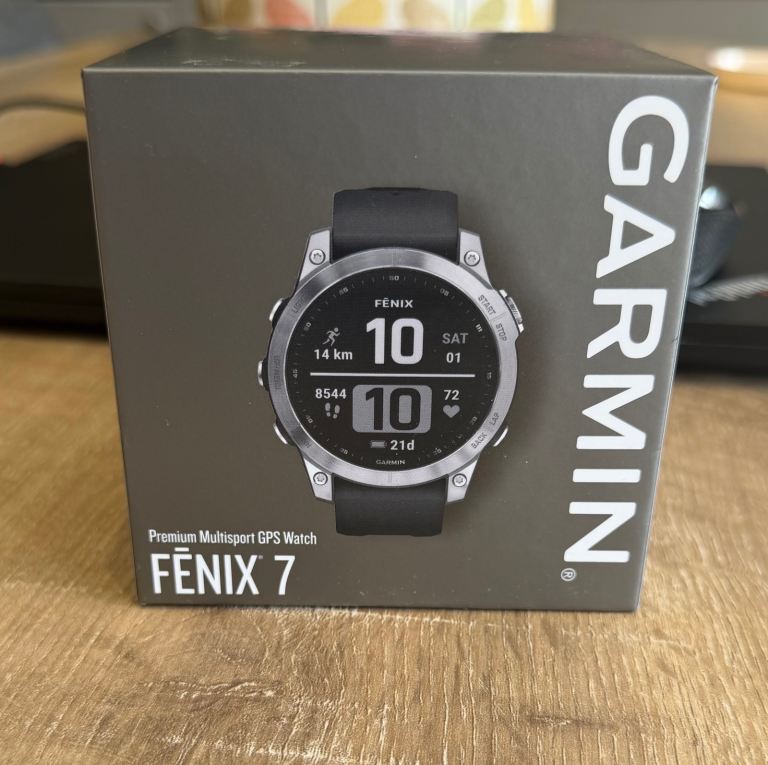 GPS Fenix 7 watch by Garmin