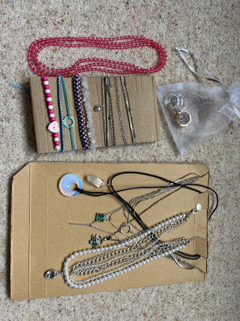 Mixed Jewellery Bundle - Necklaces, Bracelets, Rings, Earrings