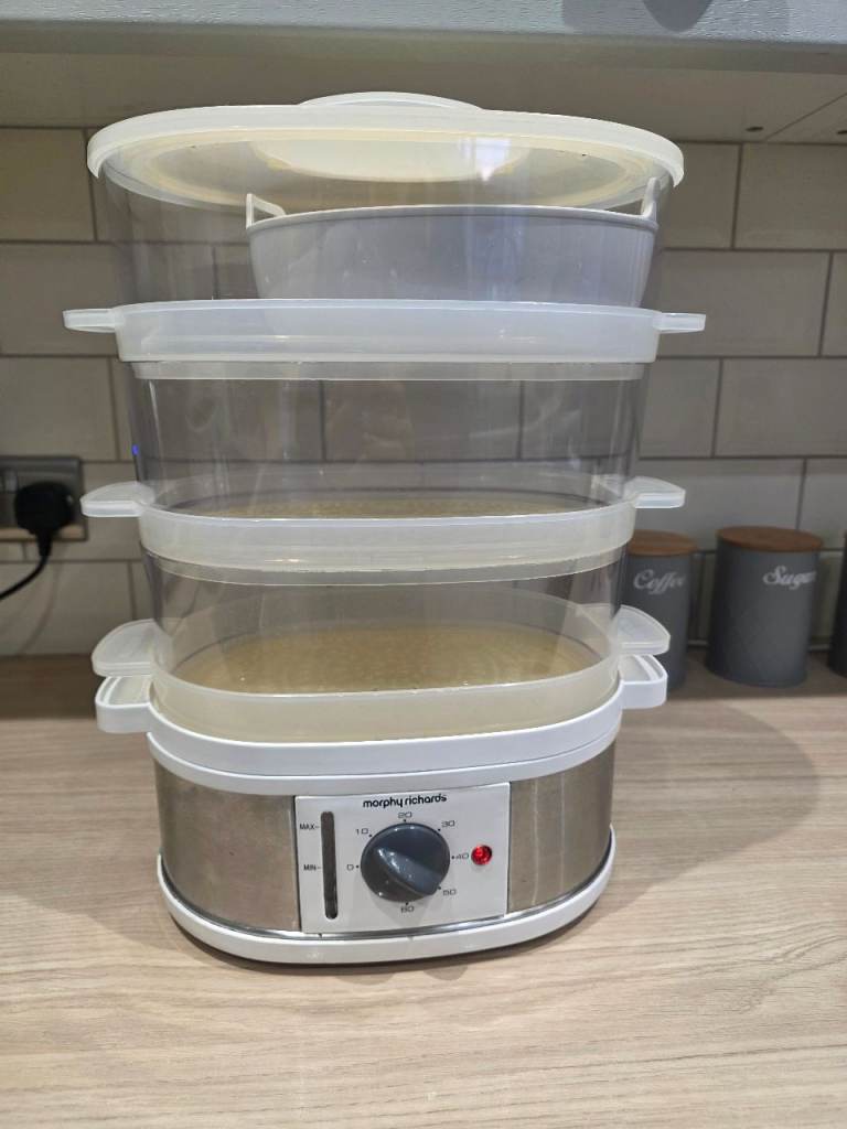 Morphy Richards 3-Tier Food Steamer - Good Condition