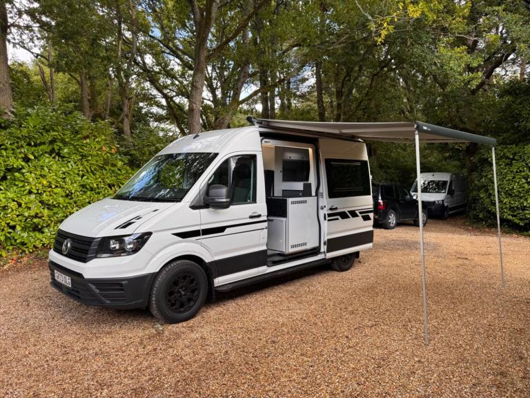 2023 Volkswagen Crafter MWB 140PS 5 Seat 4 Berth Off Grid Camper Van EURO6 PANEL VAN Diesel Manual