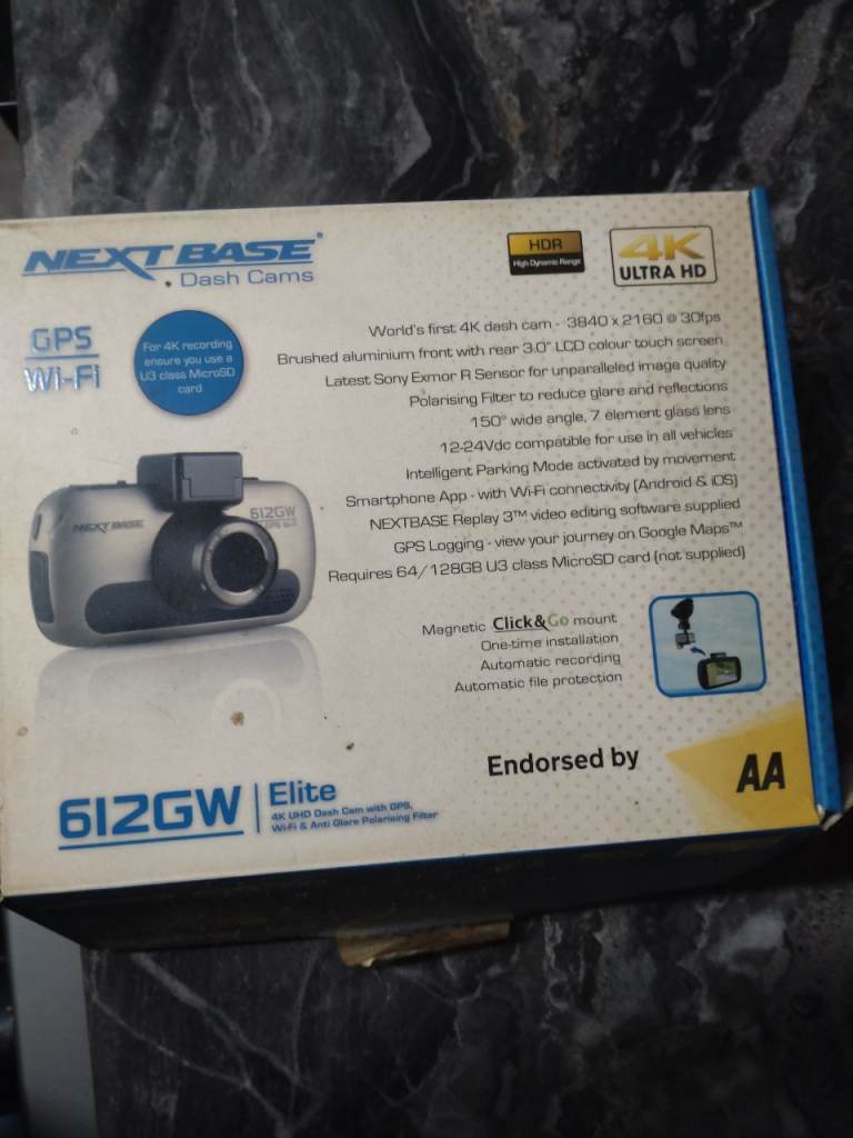 nextbase 612GW Elite with wifi