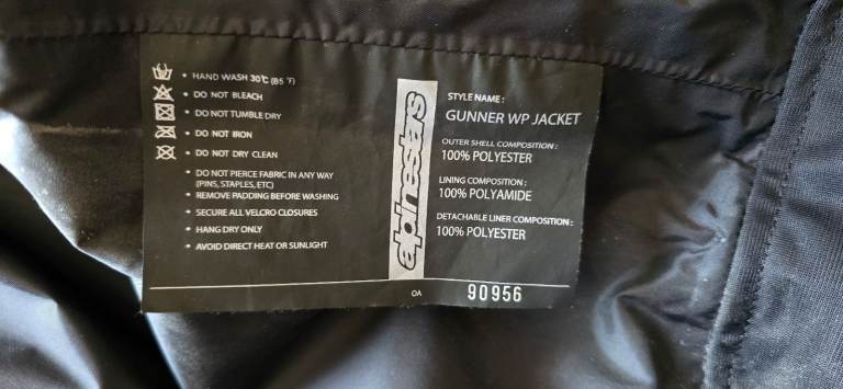 Alpine Stars Textile Gunner G P jacket