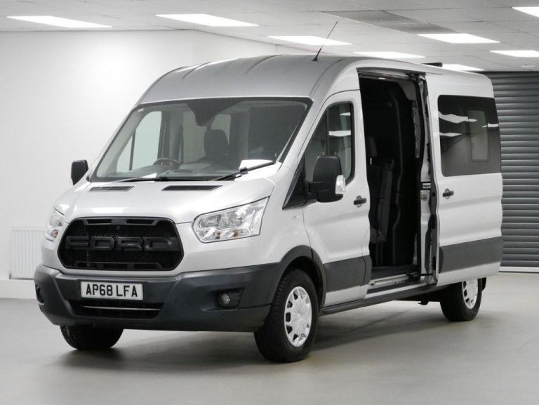 68 TRANSIT 350 2.0 TDCI 130 BHP LONG TREND AUTOMATIC CREW 6 SEATER ( NO VAT )