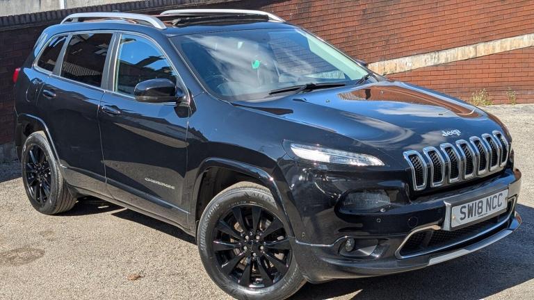 2018 Jeep Cherokee 2.2 MultiJetII Overland Auto 4WD Euro 6 (s/s) 5dr SUV Diesel Automatic