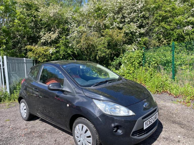 FORD KA 1.2 EDGE S/S 62 REG BLACK 3 DOOR MOT NOVEMBER 30TH 2026 TAX £35 LOW INSURANCE 50+MPG