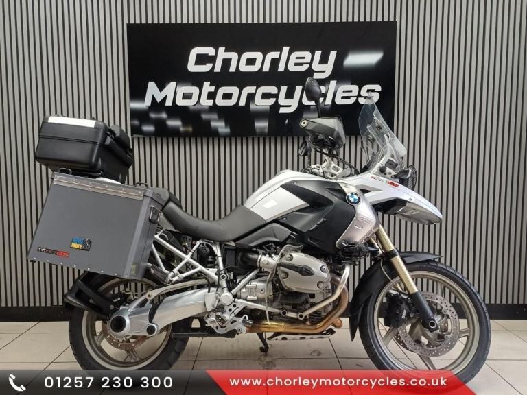 2008-58 BMW R1200 GS adventure in silver tourer